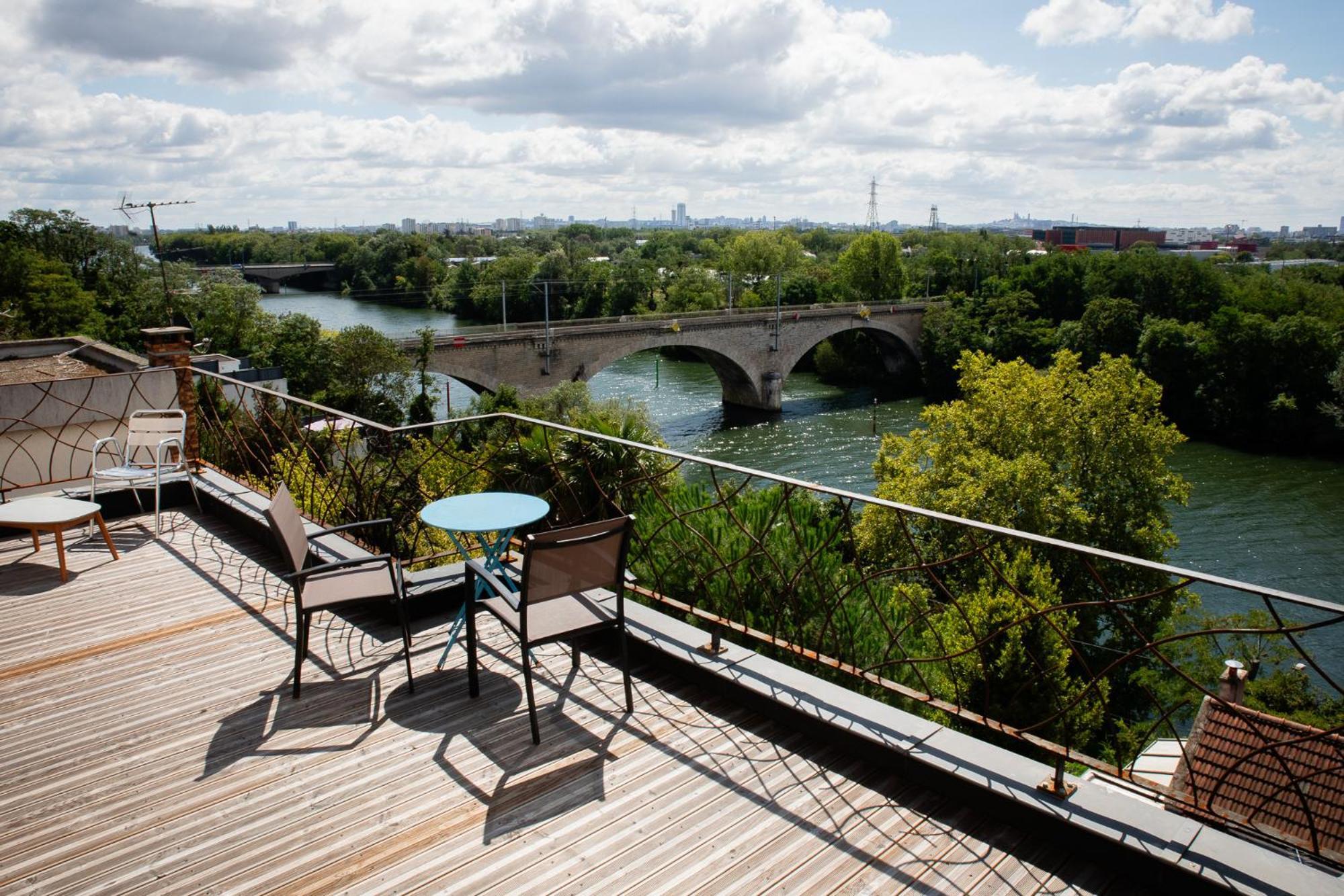 L'Atelier Sur Seine Bed & Breakfast Épinay-sur-Seine Exterior foto